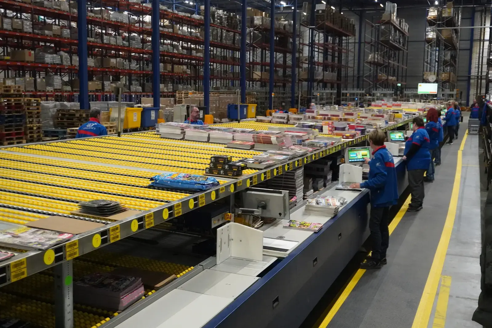 The HS picking line at ID Logistics
